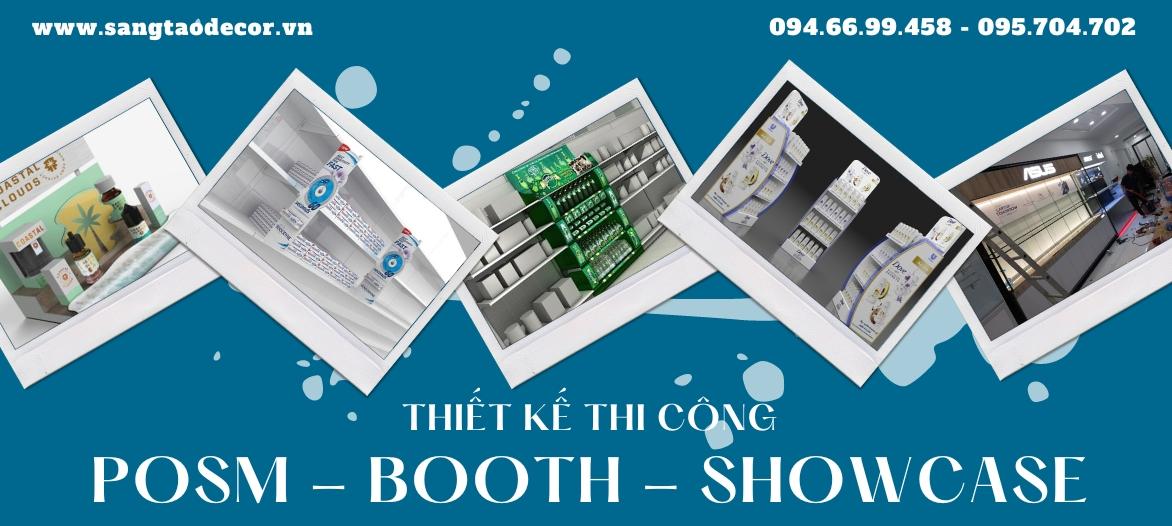 Thiết kế thi công POSM - sản xuất POSM