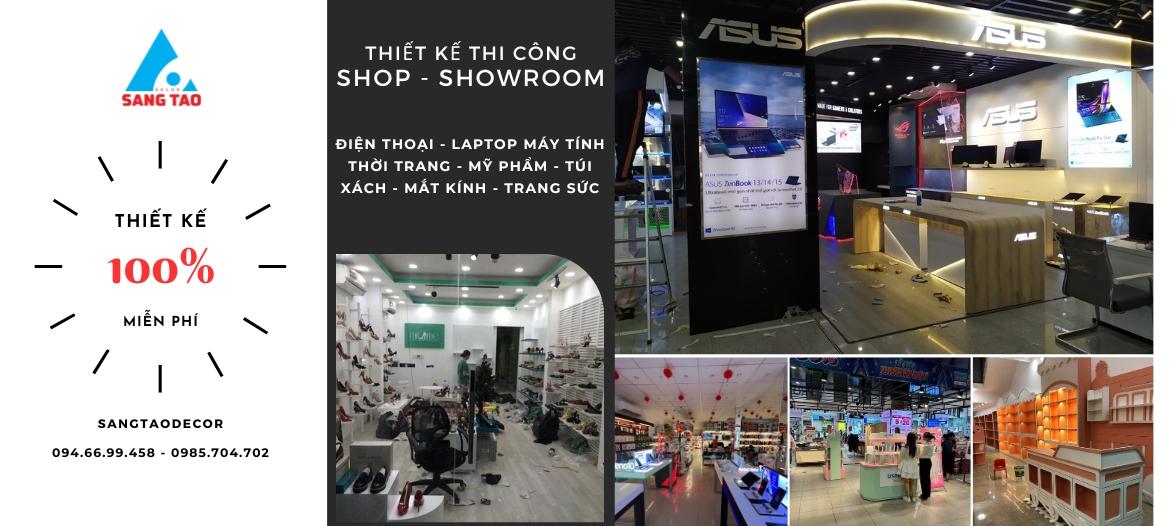 Thiết kế shop - showroom