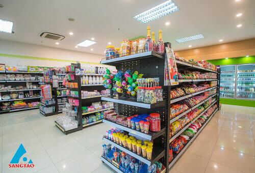 Thiết kế thi công gian hàng trung tâm thương mại 