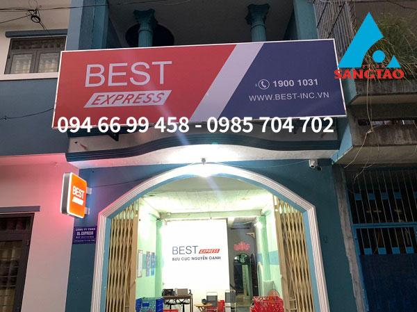 Thiết kế thi công bưu cục Best Express tiêu chuẩn 2022