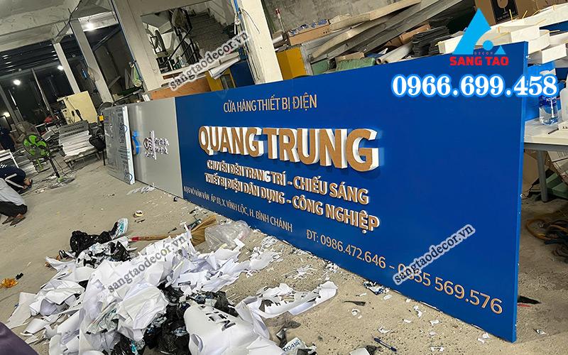 Giá thi công bảng hiệu 2026 mới nhất – Bao nhiêu tiền 1m2?