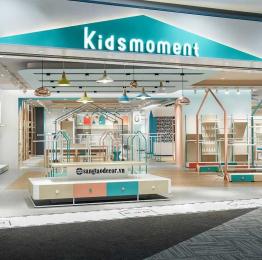 Thiết kế thi công shop thời trang Kidsmoment