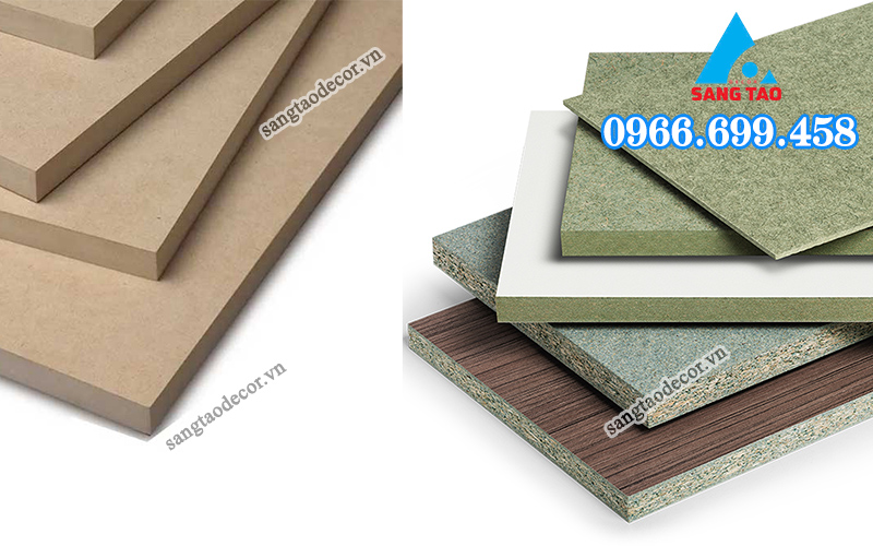 phân biệt gỗ mdf và hdf