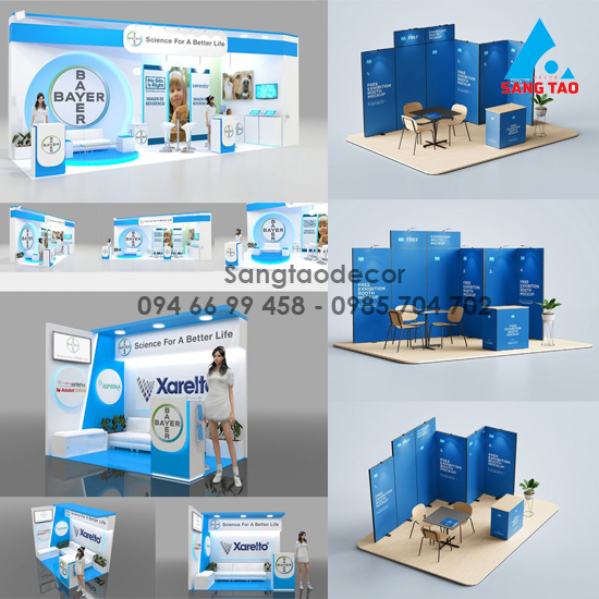 Thiết kế thi công Booth quảng cáo - sản xuất Booth quảng cáo