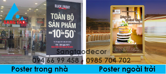 Thiết kế thi công Poster quảng cáo - sản xuất Poster quảng cáo