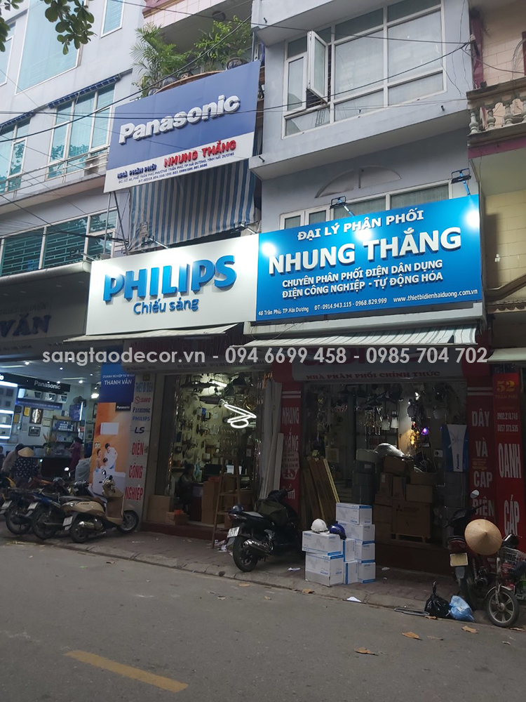 Phong thủy trong thiết kế bảng hiệu công ty