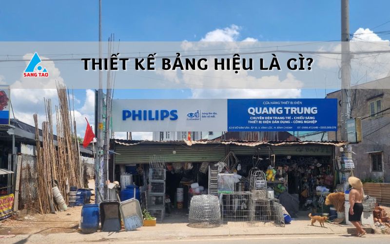 thiết kế bảng hiệu là gì 