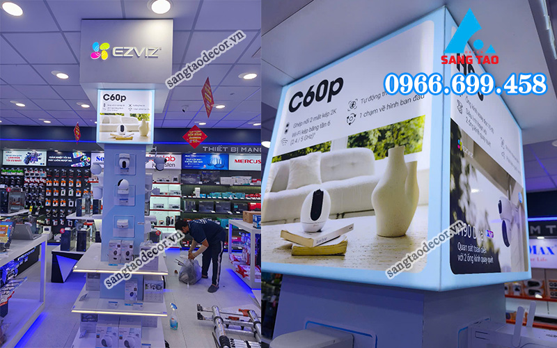 Dự án thi công nội thất showroom tại Phong Vũ Võ Văn Ngân, Thủ Đức