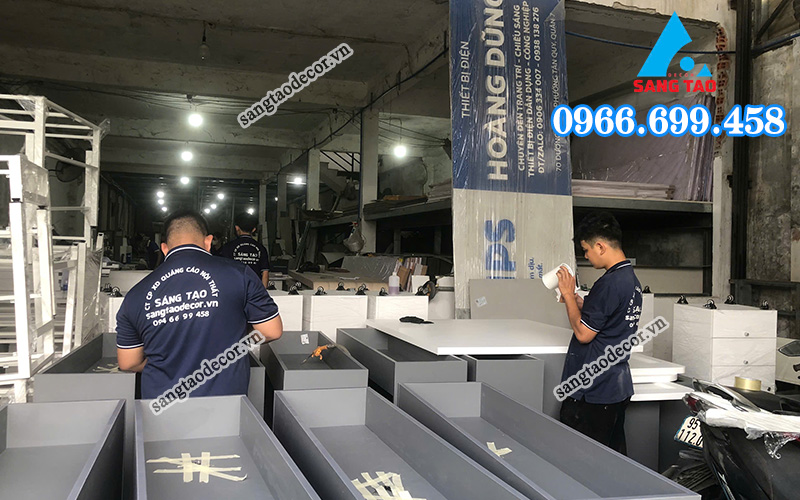 Xưởng sản xuất nội thất Sáng Tạo Decor