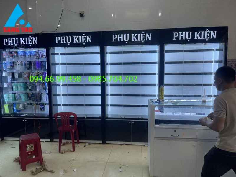 Thiết kế cửa hàng điện thoại