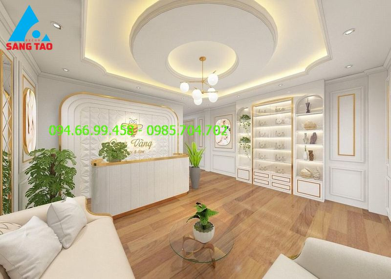 Thi công nội thất thẩm mỹ viện cần tập trung đúng dịch vụ trọng tâm