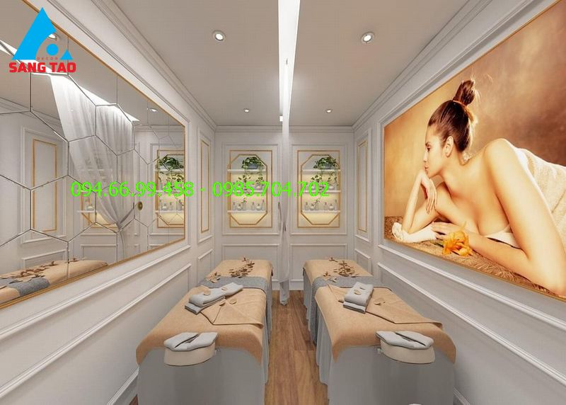 Trang trí nội thất thẩm mỹ viện