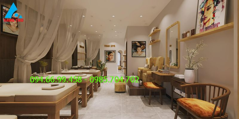 Thi công spa trọn gói