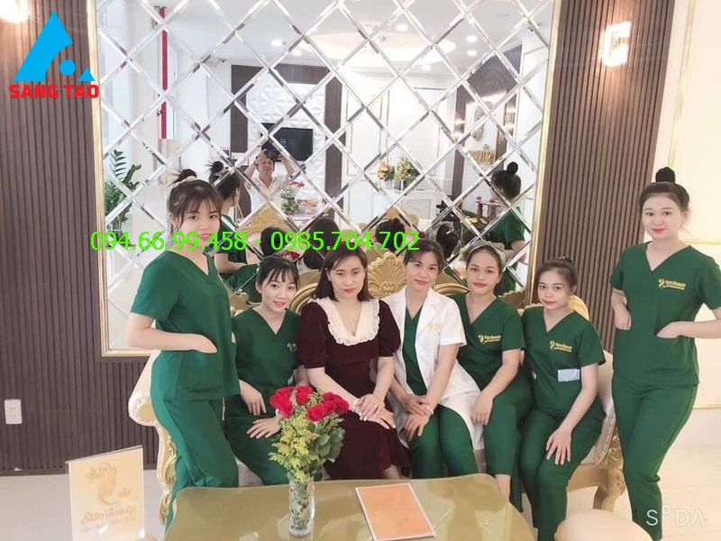 Thi công spa sáng tạo