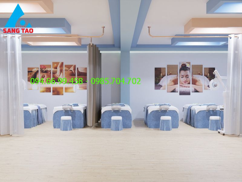Thi công phòng spa đẹp