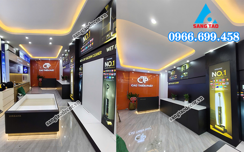 Dự án nội thất showroom Dreame - Cao Thiên Phát Hà Nội 