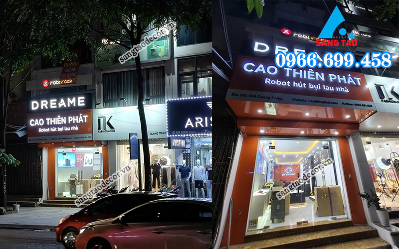 Dự án nội thất showroom Dreame - Cao Thiên Phát Hà Nội 