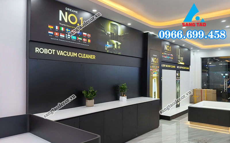 Dự án nội thất showroom Dreame - Cao Thiên Phát Hà Nội 