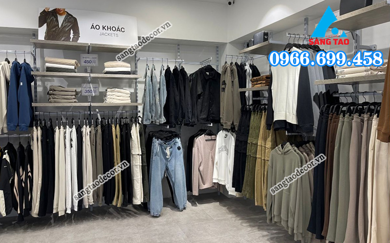 thi công shop tại hà nội 