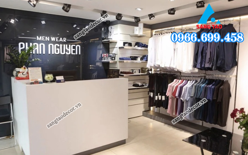 thi công shop trọn gói tại hà nội 