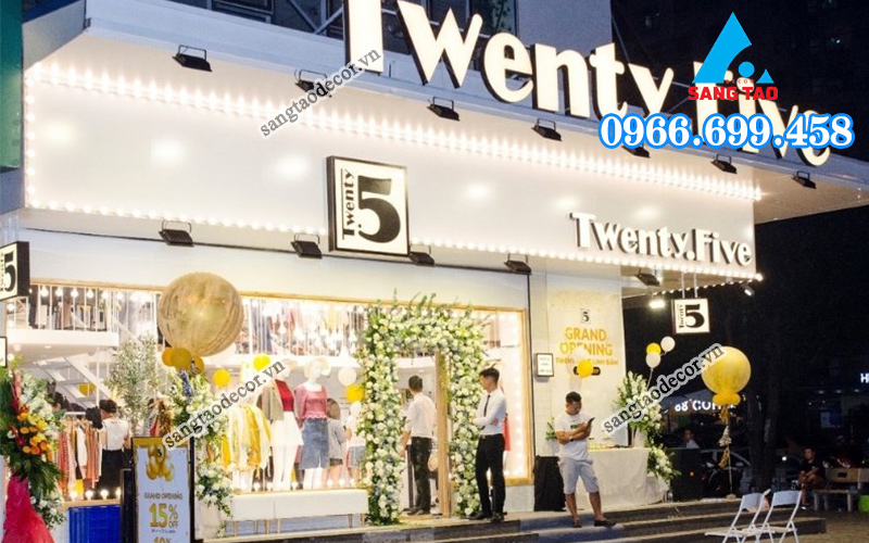 thi công shop tại Hà Nội 