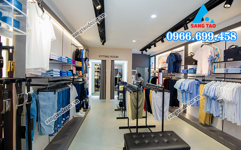 thi công shop tại hà nội