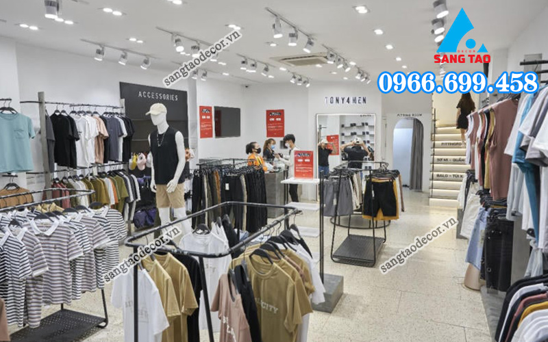 thi công shop tại Hà Nội 