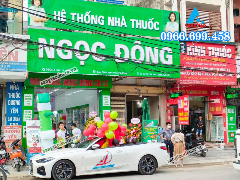 Mẫu bảng hiệu nhà thuốc tây