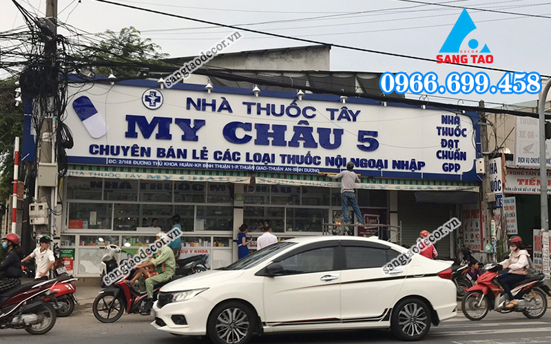 mẫu bảng hiệu nhà thuốc