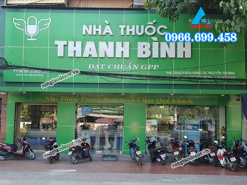 bảng hiệu nhà thuốc