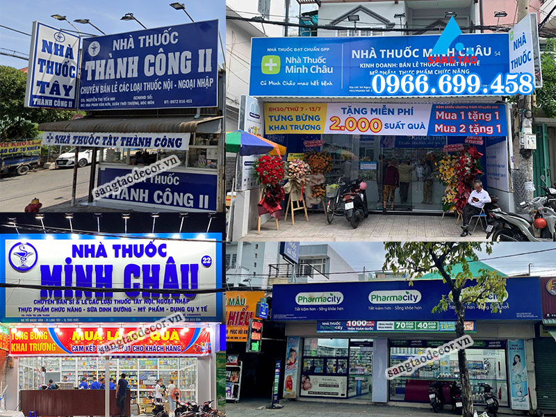 quy định bảng hiệu nhà thuốc