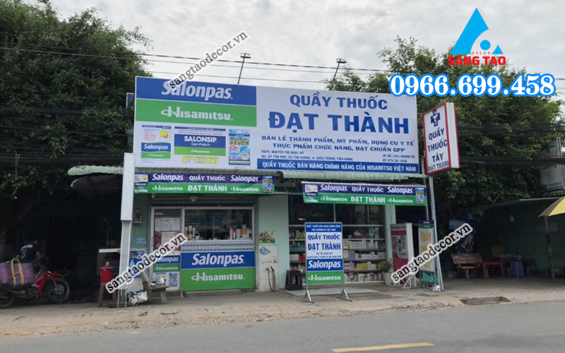 quy định bảng hiệu thuốc tây