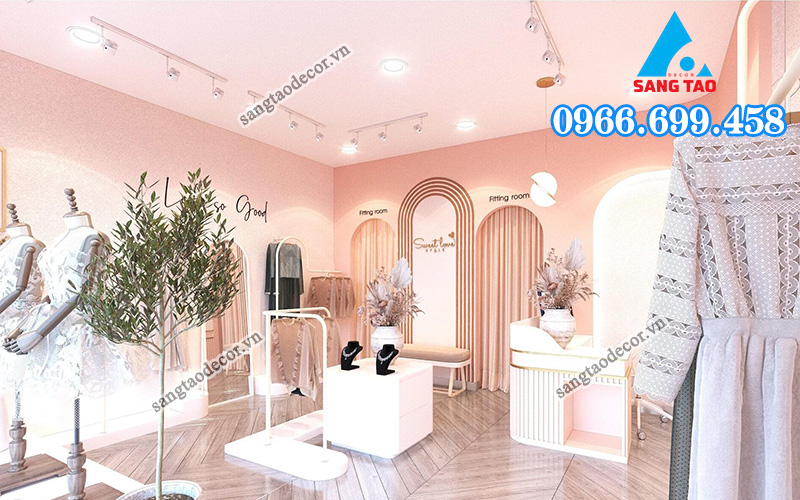 chi phí làm showroom 100m2