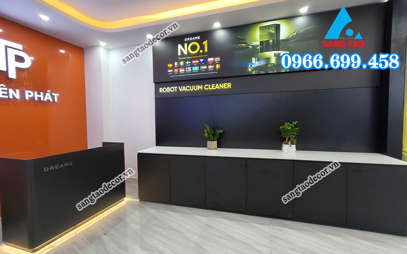 Dự án nội thất showroom Dreame Cao Thiên Phát tại Hà Đông, Hà Nội