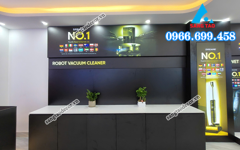 Dự án nội thất showroom Dreame Cao Thiên Phát tại Hà Đông, Hà Nội