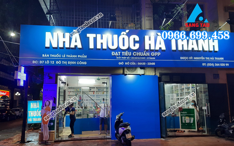 bảng hiệu nhà thuốc