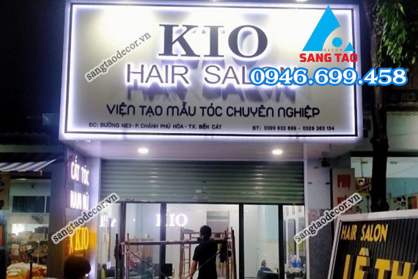 làm bảng hiệu