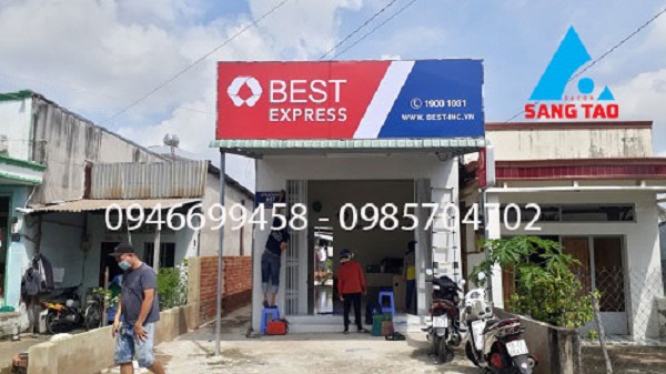 làm bảng hiệu