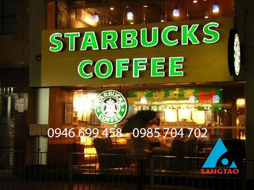 làm bảng hiệu quán cafe
