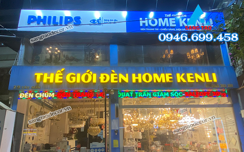 mẫu làm bảng hiệu quảng cáo đẹp 