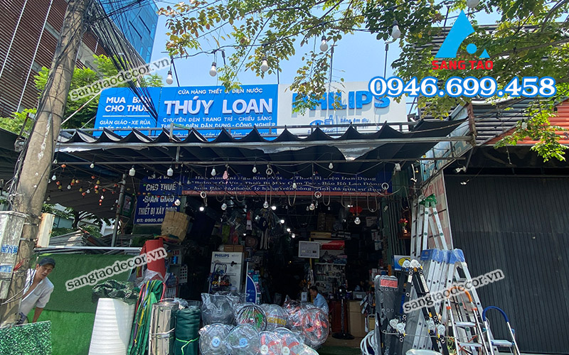 làm bảng hiệu 
