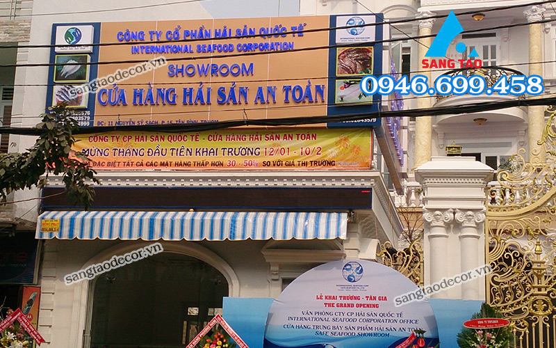làm bảng hiệu quảng cáo 