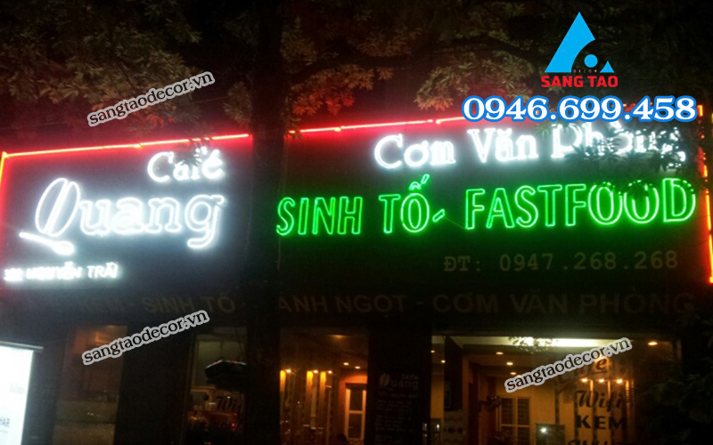 làm bảng hiệu quảng cáo 