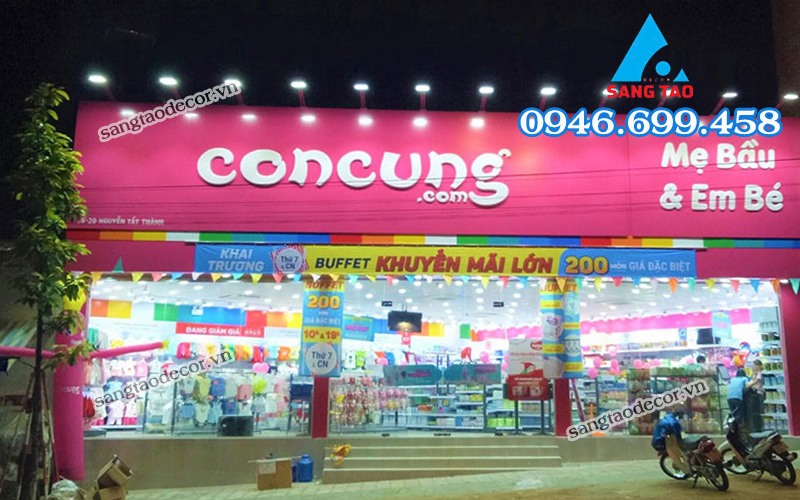 mẫu làm bảng hiệu đẹp