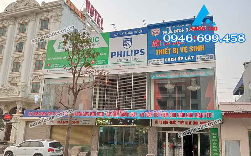 mẫu làm bảng hiệu đẹp