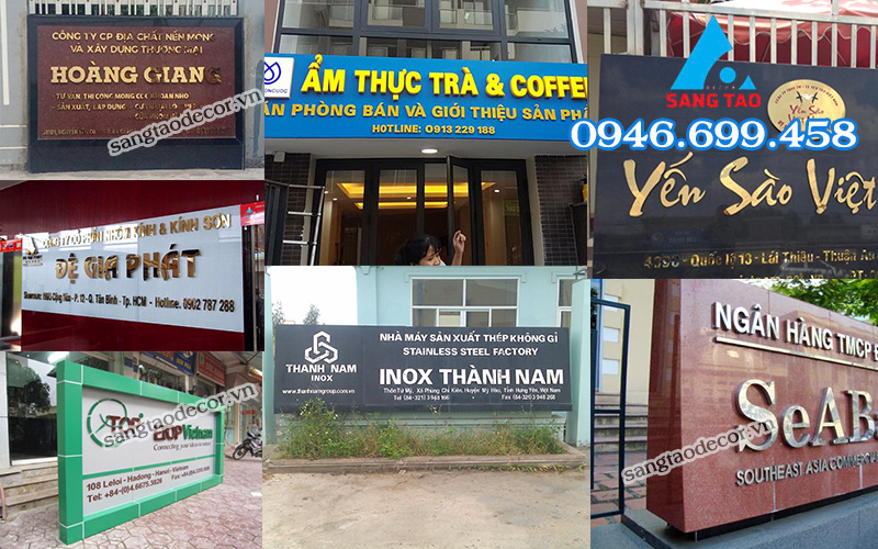 làm bảng hiệu quảng cáo trọn gói