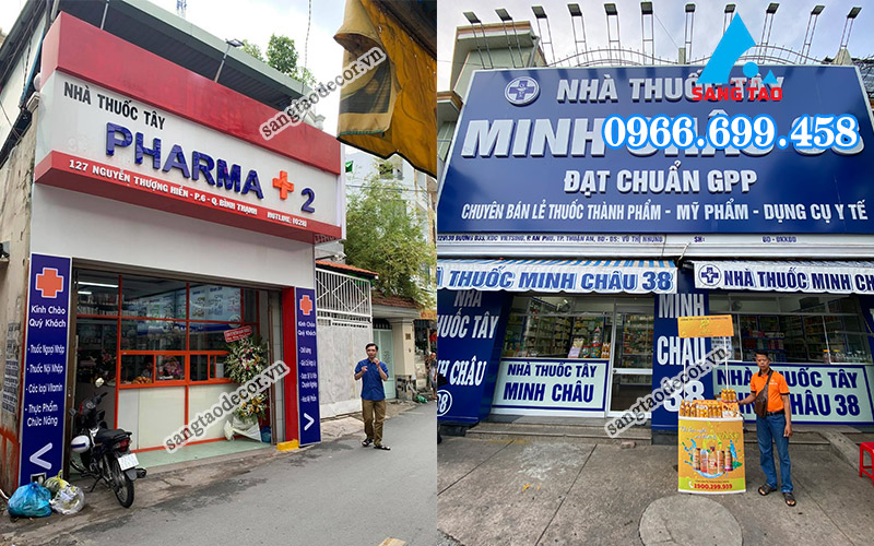 bảng hiệu nhà thuốc đạt gpp