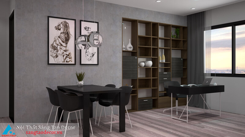 Thiết kế và thi công nội thất căn hộ RS6