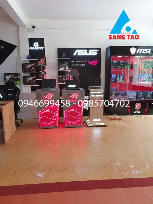 Top 50 đảo island showcase brand wall trưng bày giá tốt hcm