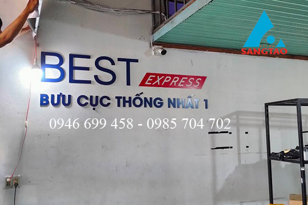 thiết kế thi công bưu cục thống nhất